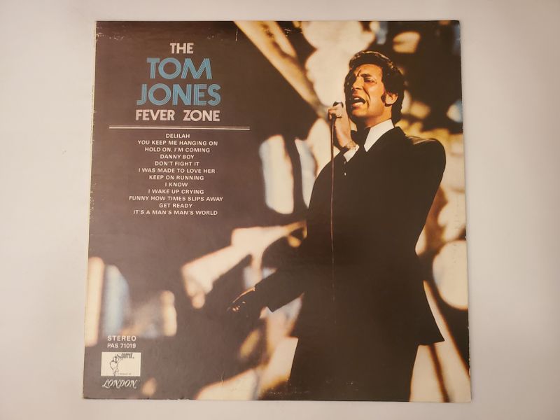 Tom Jones Fever Zone vinyl record